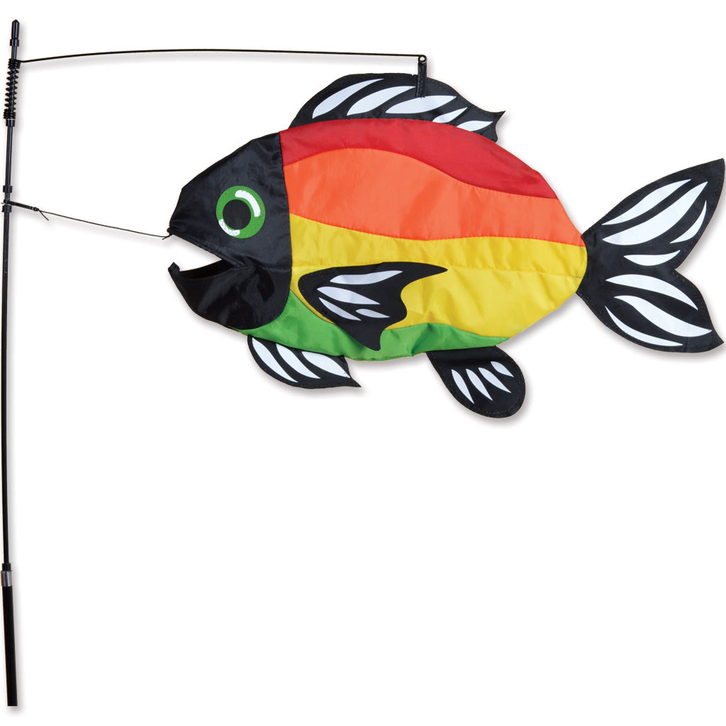 Swimming Fish - Stylized Rainbow