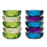 Tealight Candle Holders - Purple & Blue (5Pc)